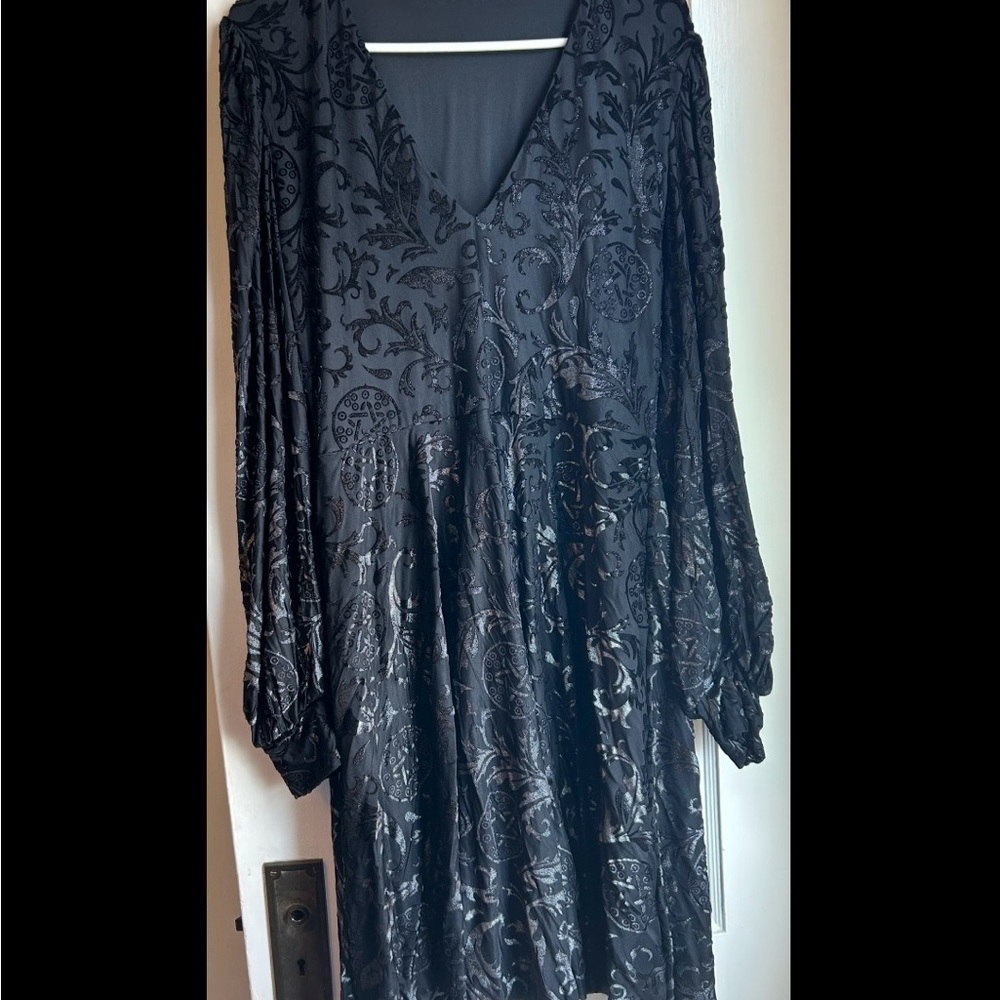 Blackmilk Witcher burned velvet dress
